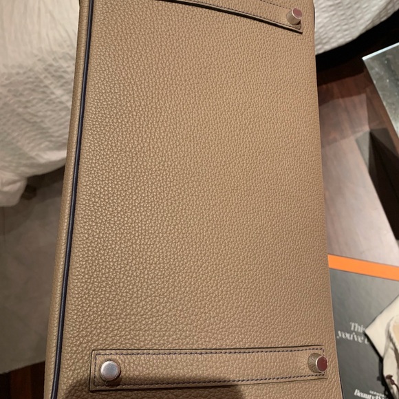 Hermès Birkin 35cm Etope and Blue Marine With Contrasting Stitching VIP SPECIAL - Picture 7 of 10